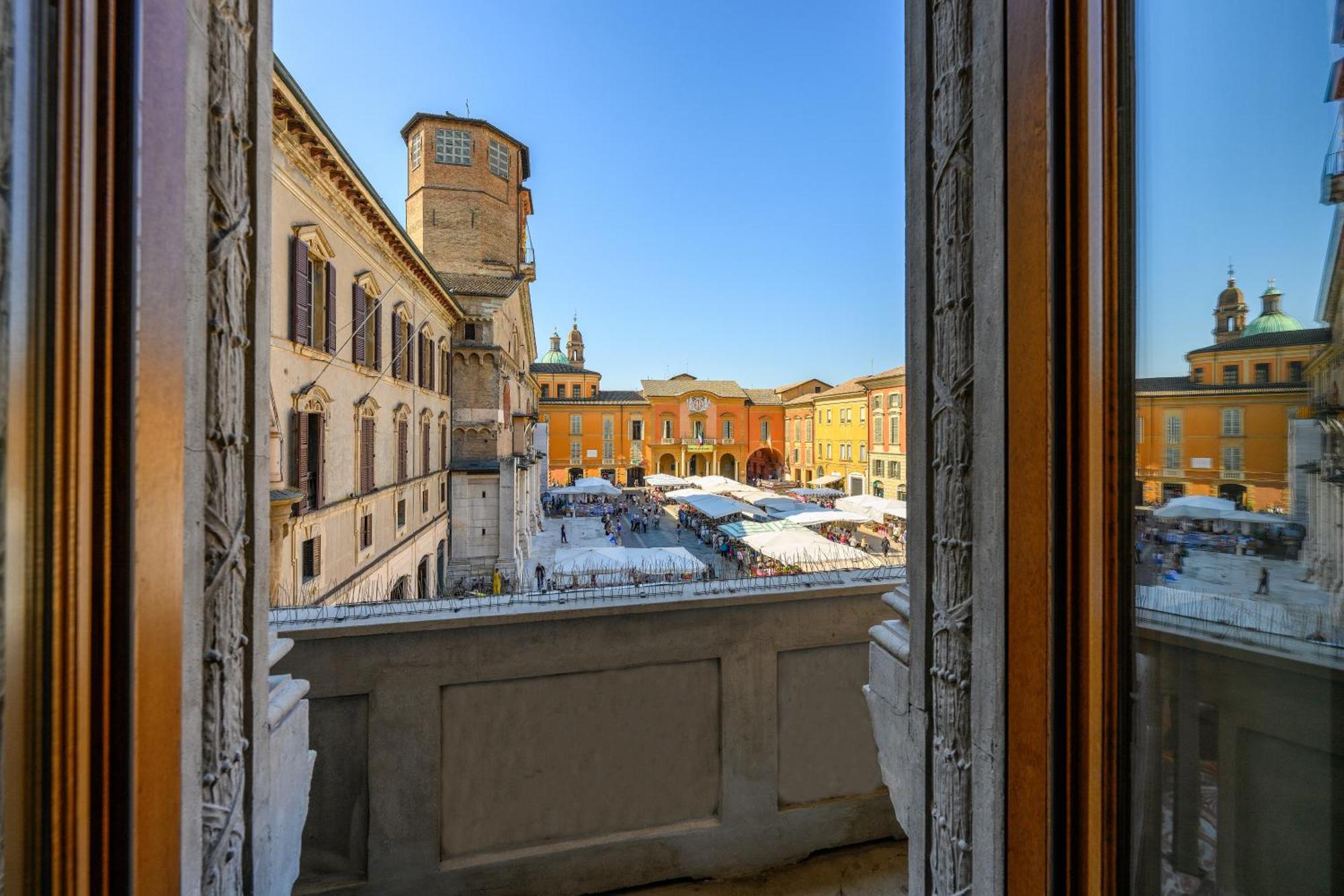 Hotel Posta Reggio Emilia Exterior foto